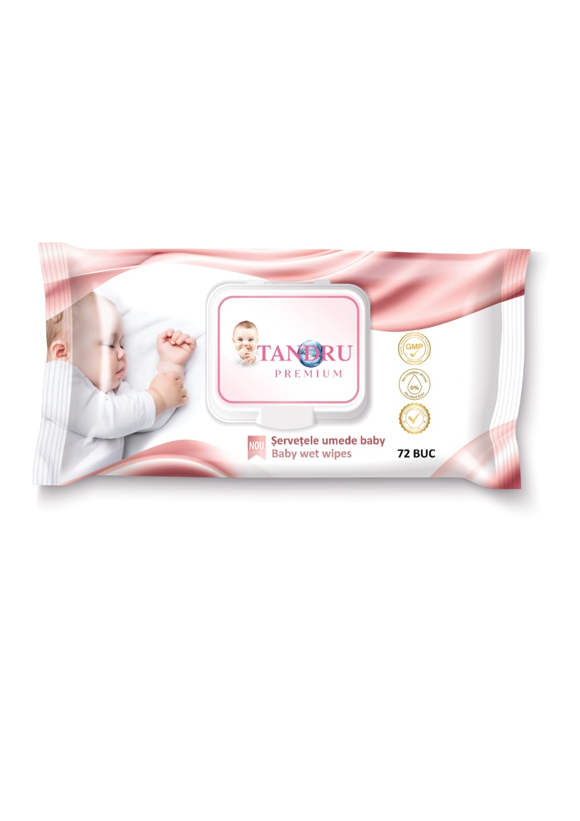 Servetele umede baby Tandru 72buc