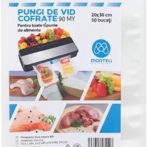 Pungi pentru Vidat Gofrate 90 microni 20x30 50/set