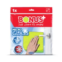 Laveta microfibra geam Bonus 35x35