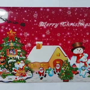 Set Șervetele PVC Crăciun