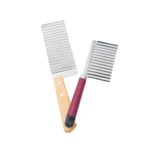 Cutit cascaval inox cu maner de lemn