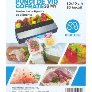 Pungi pentru Vidat Gofrate 90 microni 30x40 50/set