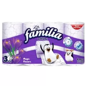 Hartie igienica Familia 3str-8/set