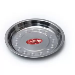 Farfurie cromata plata 18cm,20cm,22cm