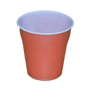 Pahare unica folosinta maro-160ml-100/set