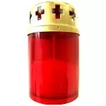 candela plastic cu capac