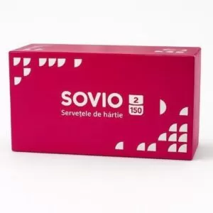 Servetele hartie Sovio 150buc